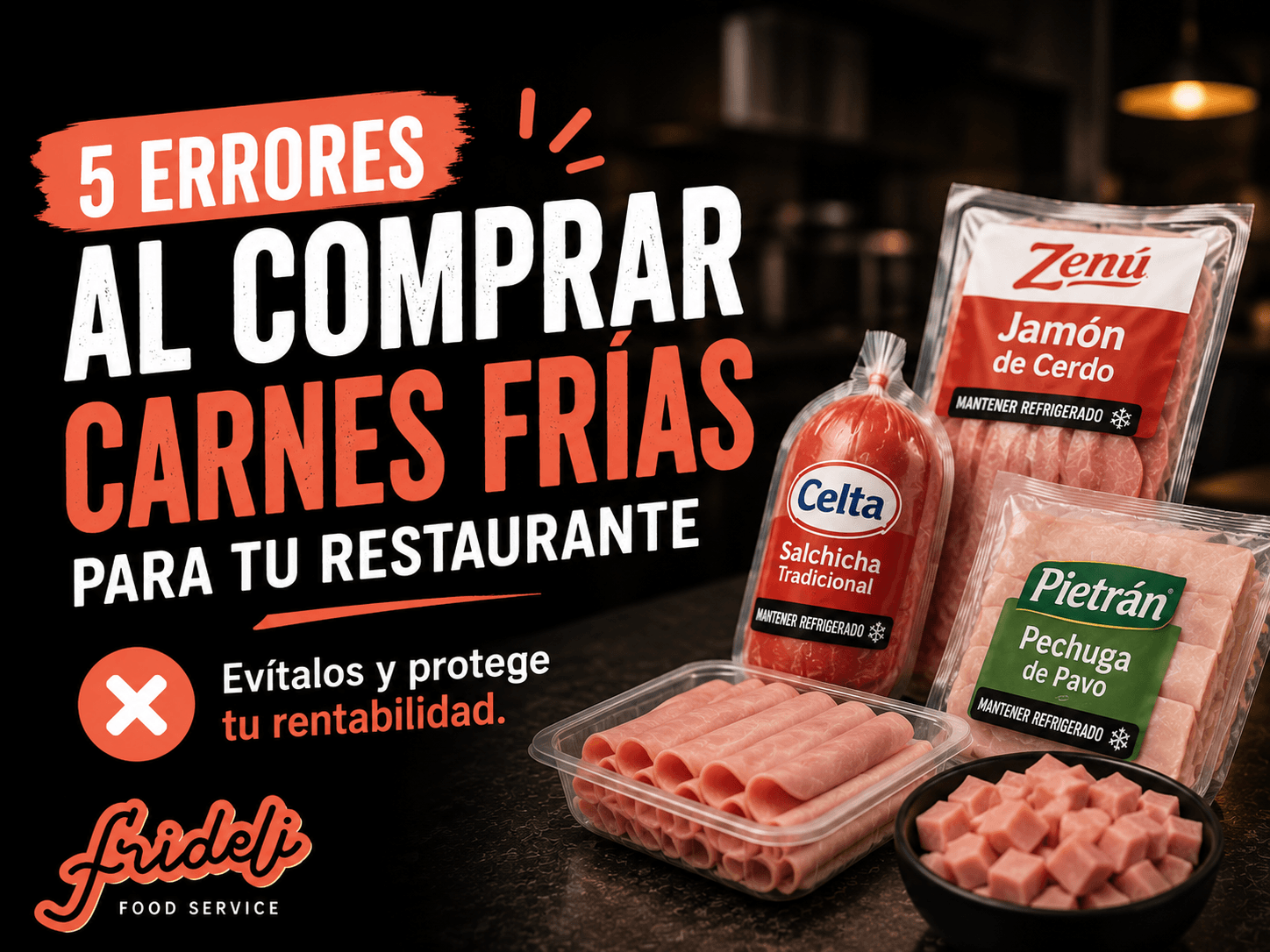 5 ERRORES al comprar CARNES FRÍAS para restaurantes
