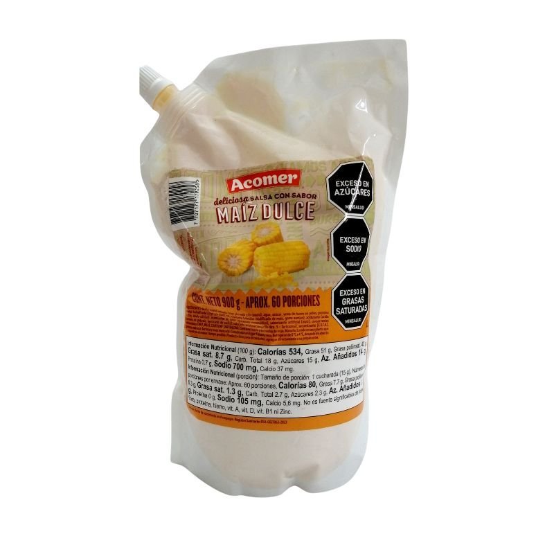 Acomer Salsa con Sabor Maíz Dulce x 900g
