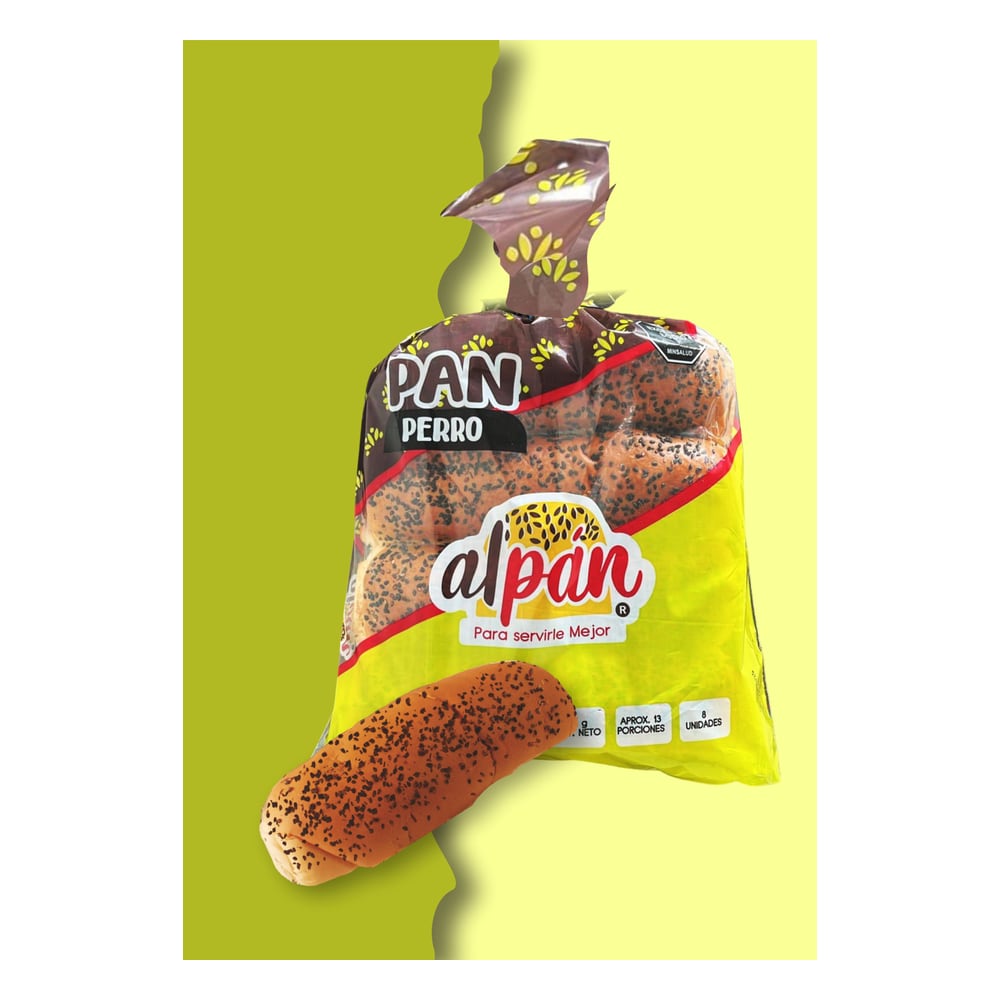 Alpan Perro Ajonjoli Negro X 8