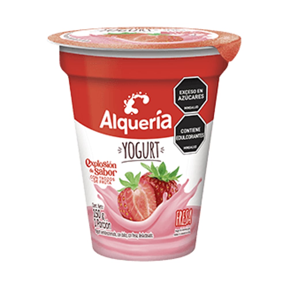 Alqueria Yogurt Fk Fresa Vaso 150g