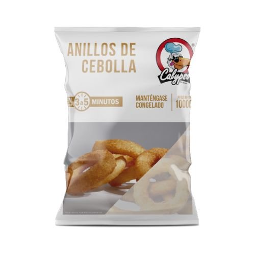 Anillos De Cebolla Empanizados 1000g Calypso