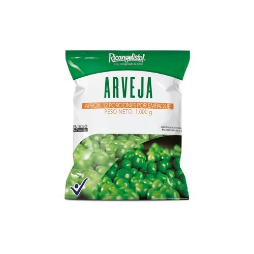 Arveja Verde 1000g Calypso - Congelada Premium