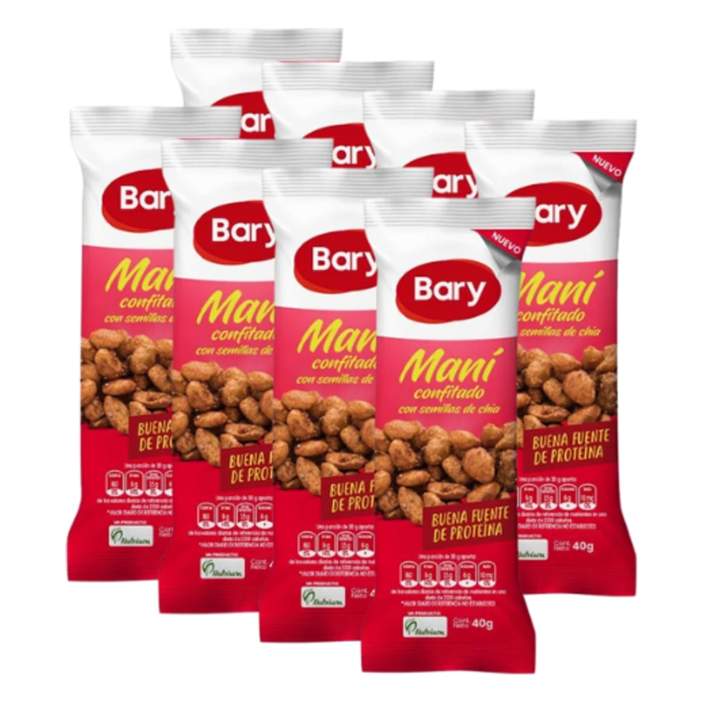 Bary Mani Confitado 35gr X8 Unid