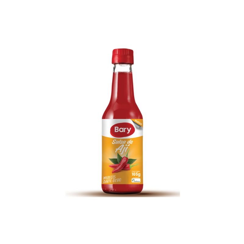 Bary Salsa Con Aji 165g - Sabor Picante Y Exquisito