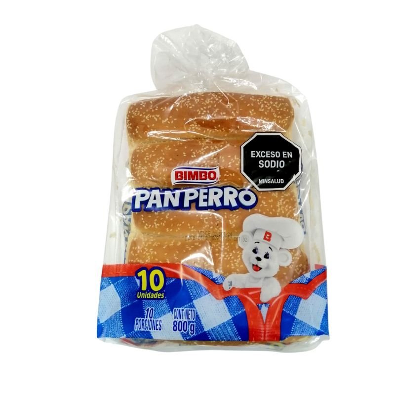 Bimbo Pan Perro x 10 uds