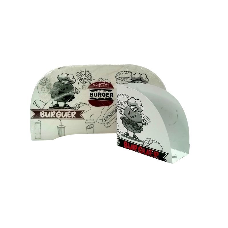 Cajas Porta Hamburguesa X 100und