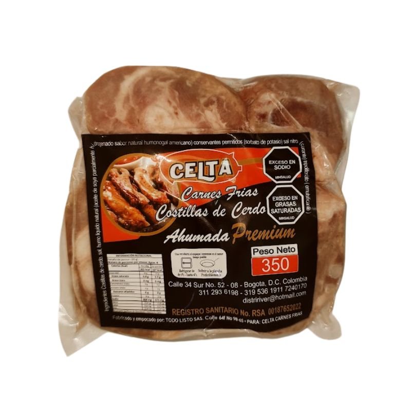Celta Costilla De Cerdo 350 g