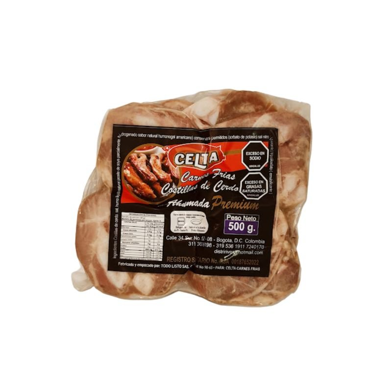 Celta Costilla De Cerdo 500 g