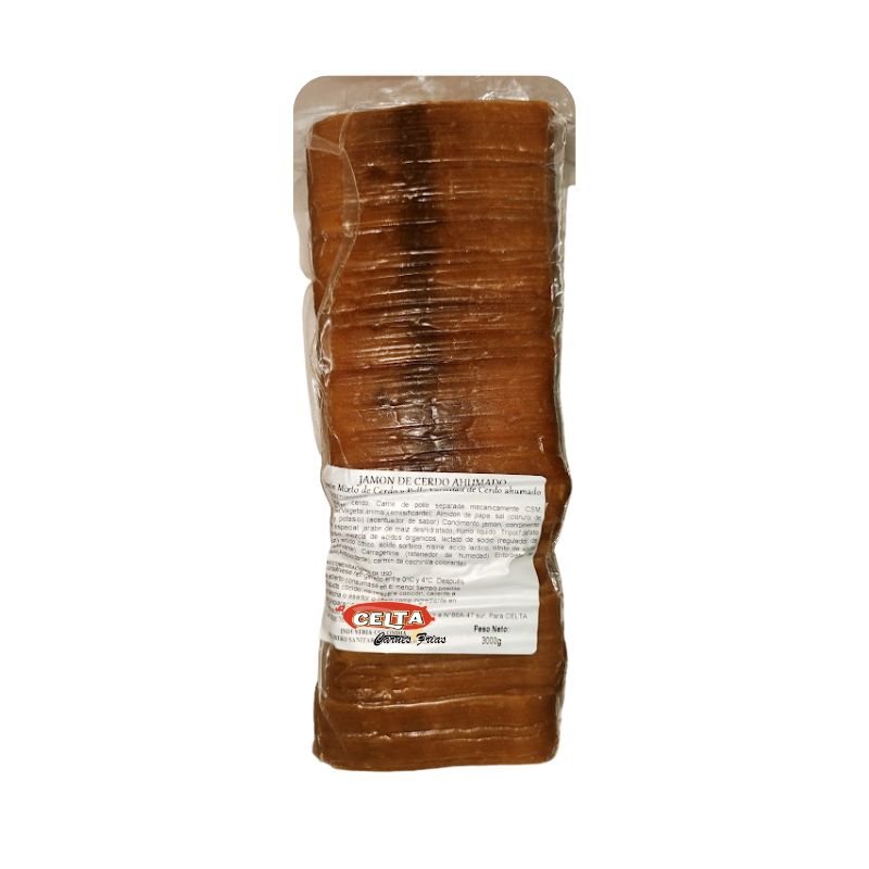 Celta Jamón Ahumado Tajado x 3000g