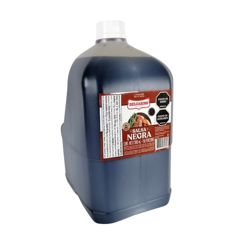 Delcasino Salsa Negra Galón 3800ml