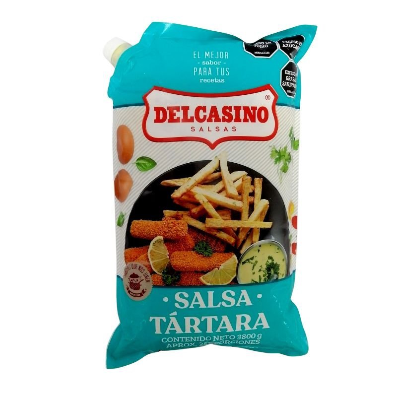 Delcasino Salsa Tártara 3800g Bolsa Galón