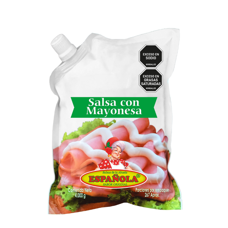 Española Mayonesa Bolsa Galón 4000g