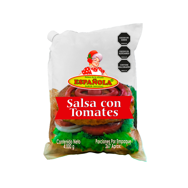 Española Tomate Galón 4000g - Sabor Natural Y Fresco