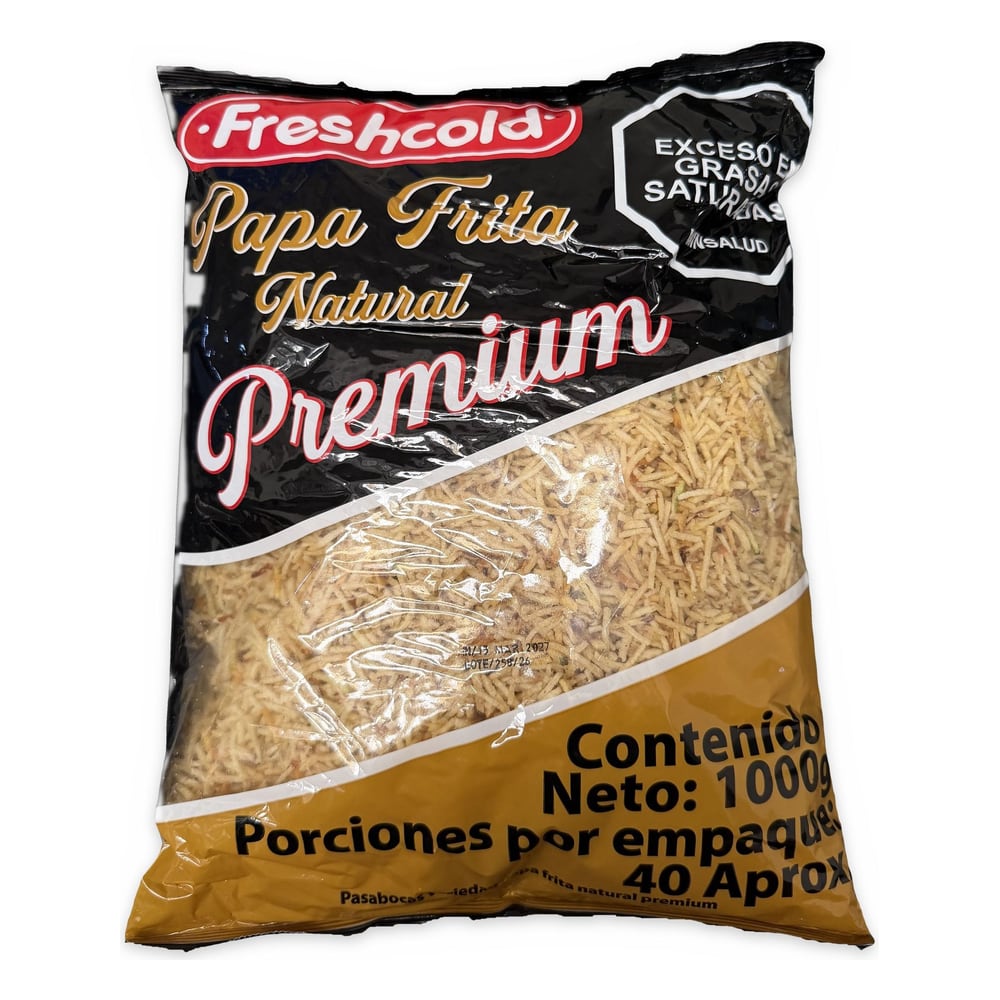 Freshcold Papa Frita Natural Premium x 1000g