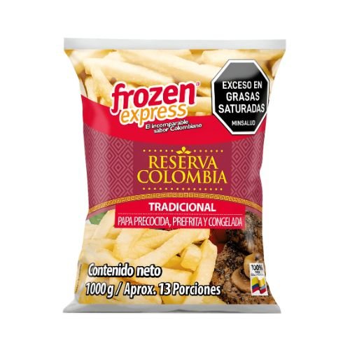 Frozen Express Papa Premium Reserva Colombia x 1kg