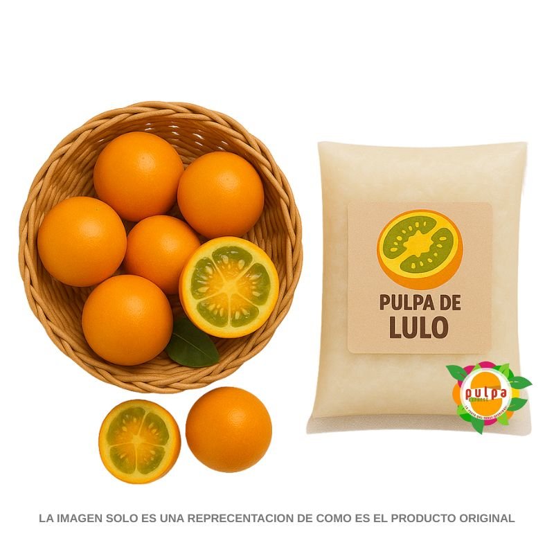 Pulpa Fresca De Lulo paquete x10 de 100g