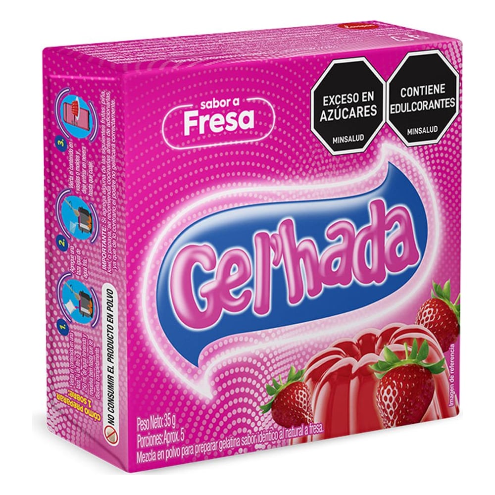 Gelhada Gelatina Sabor Surtido 35g