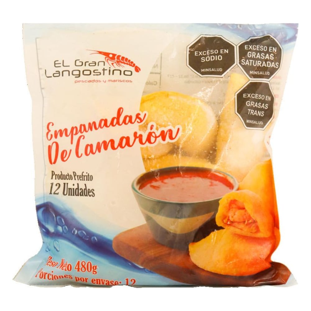 Gran Langostino Empanadas Camaron 480g
