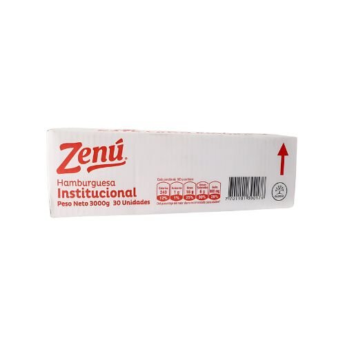 Hamburguesa Zenú X30 - Sabor Delicioso Y Rendidor