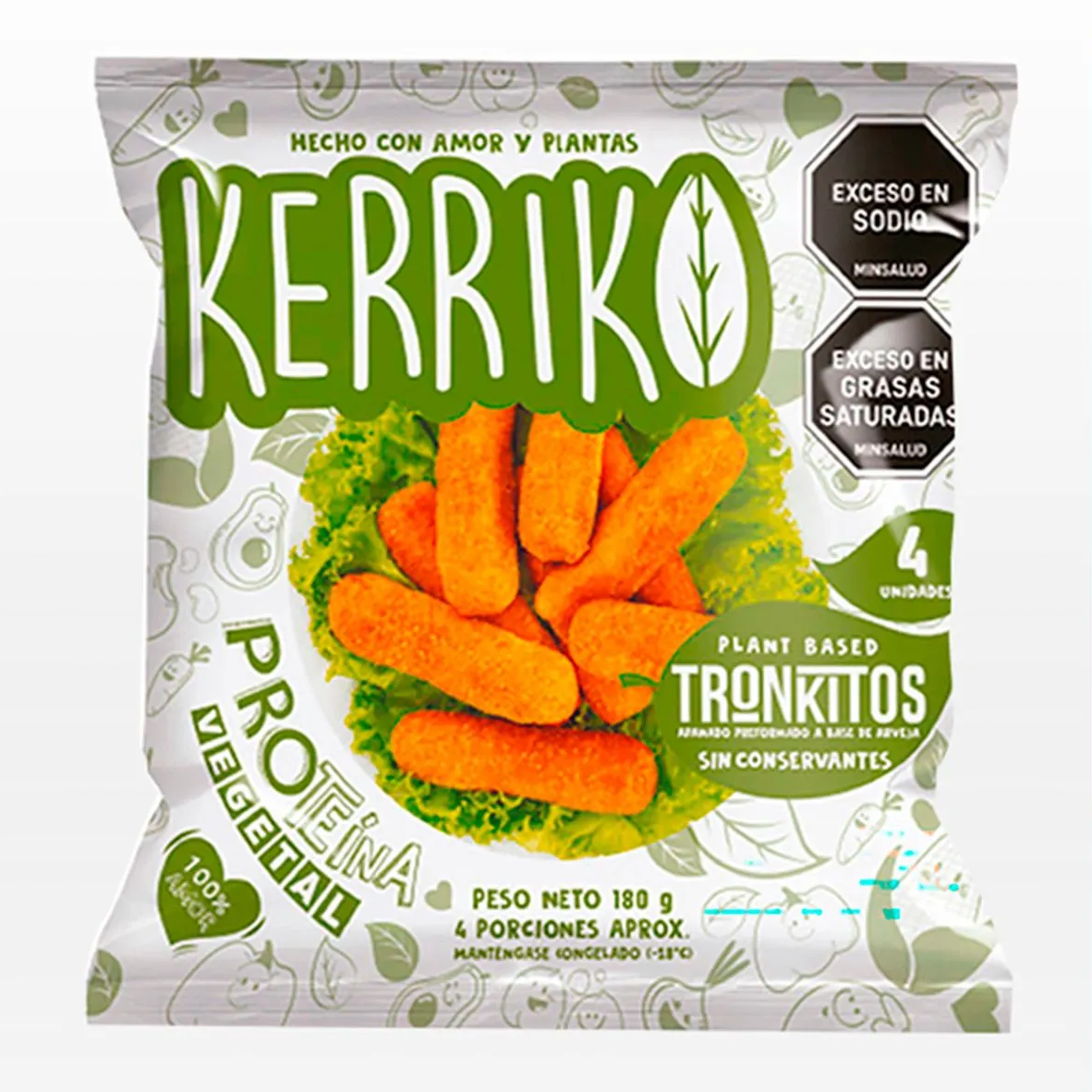 Kerriko Tronkitos 180g x 4 uds