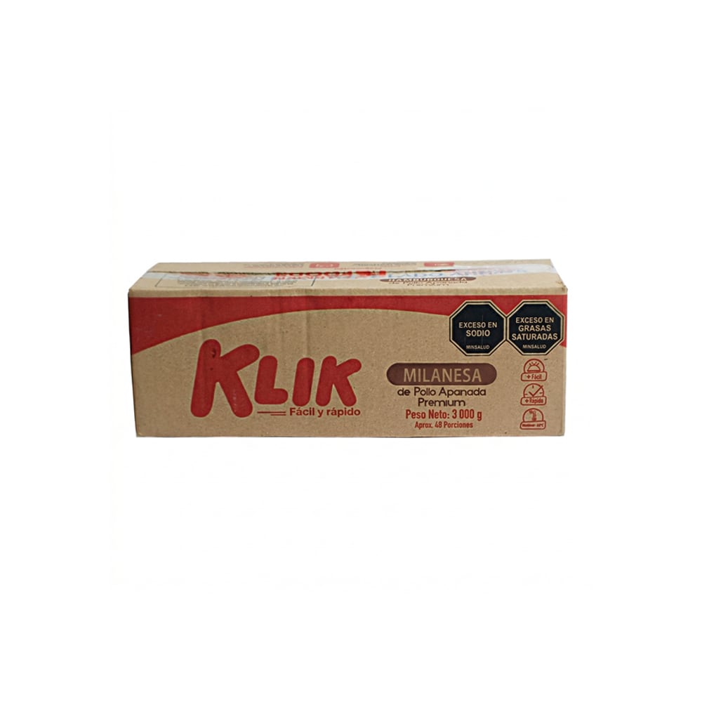 Klik Milanesa x 32 Unidades