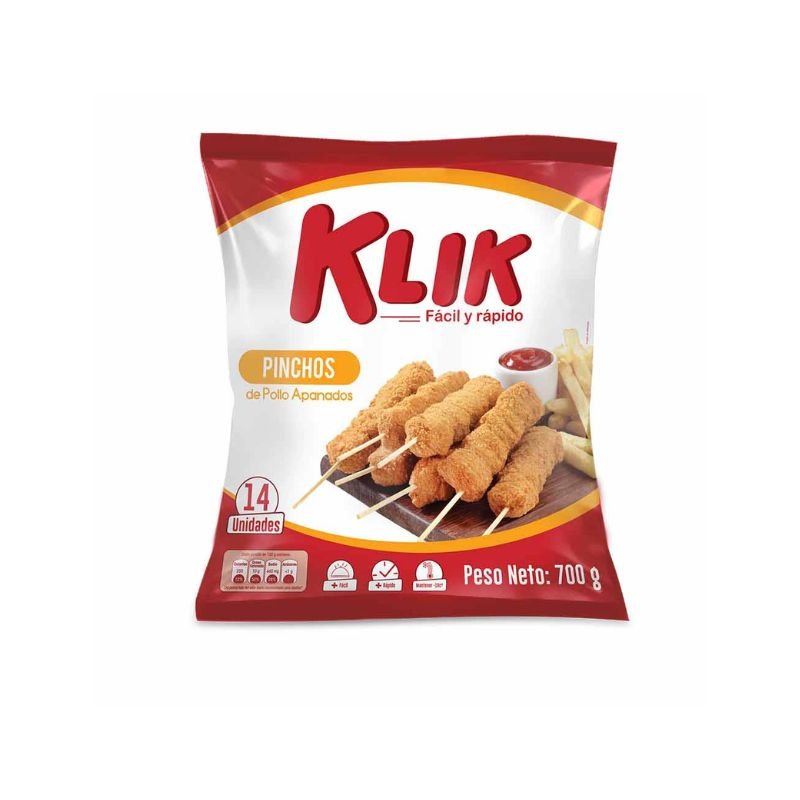 Klik Pincho De Pollo x 14 Unidades