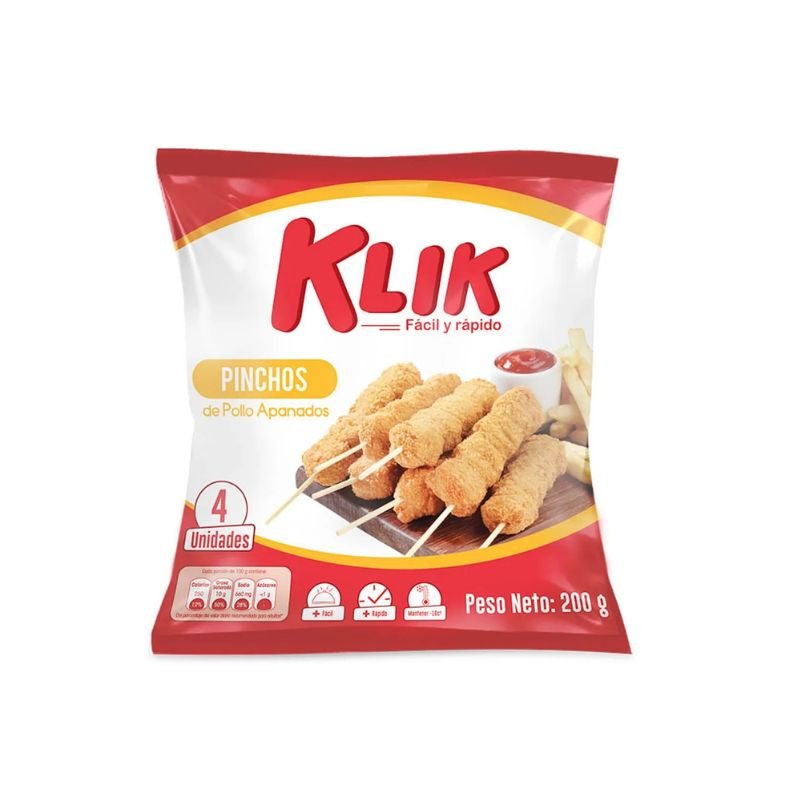 Klik Pincho De Pollo x 4 Unidades