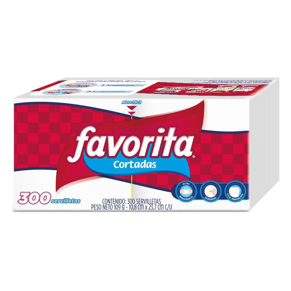 La Favorita Servilleta X 300 Und