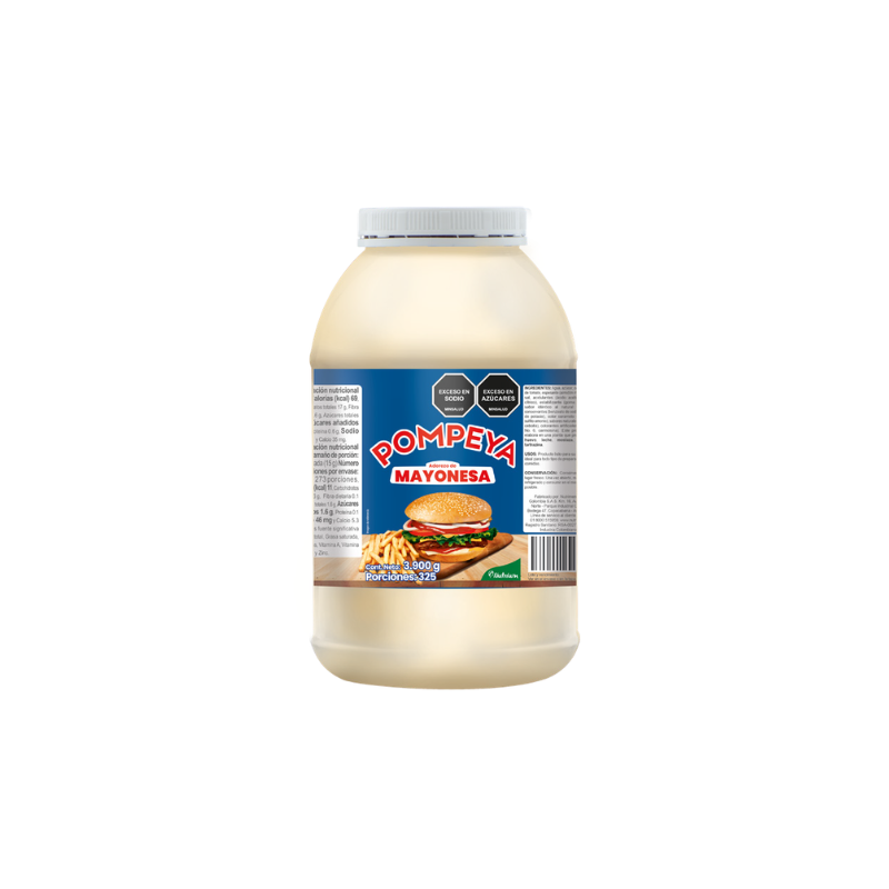 Mayonesa Pompeya 4000g Garrafa