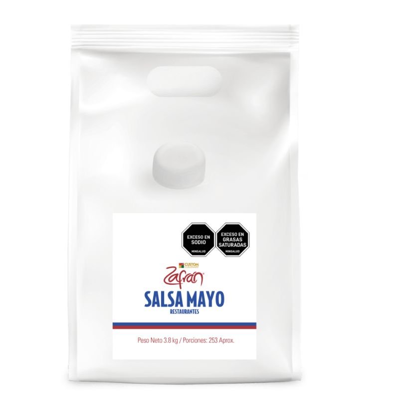 Mayonesa Restaurante Zafrán Garrafa 3.8kg