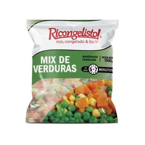 Mix De Verduras Congeladas 1000g Calypso Premium