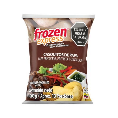 Papa En Casquitos Frozen Express 1000gr