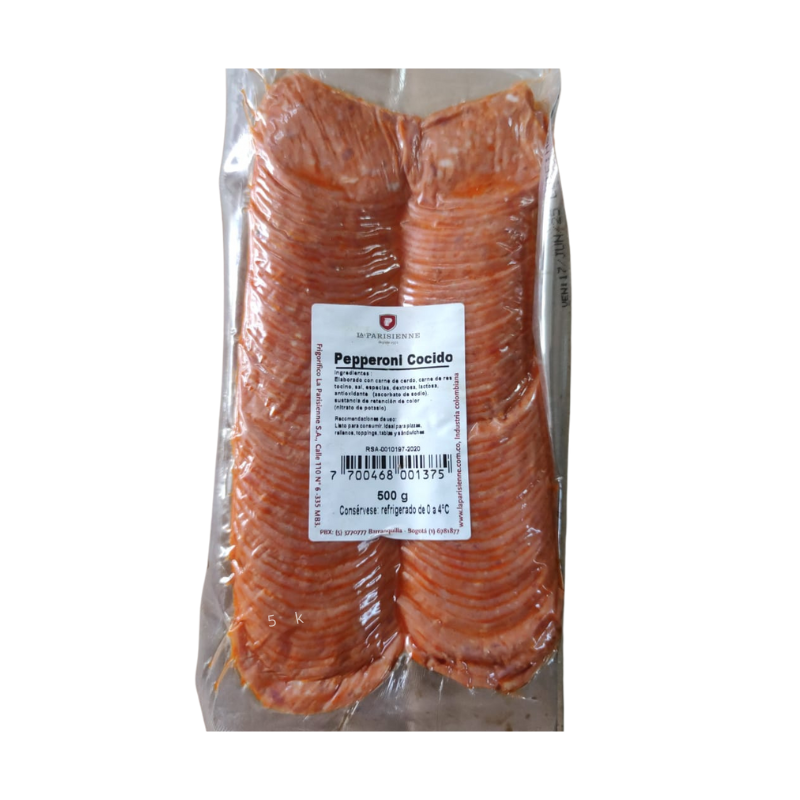 Pepperoni 500g, El Mejor Producto Y Calidad Para Tus Preparaciones