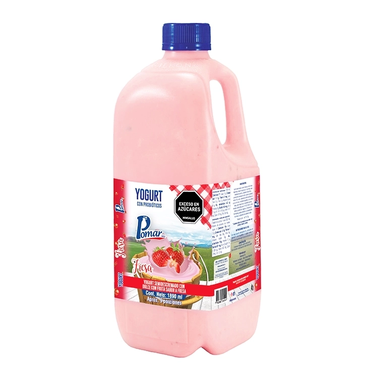 Pomar Yogurt Semidescremado Fresa 1890ml