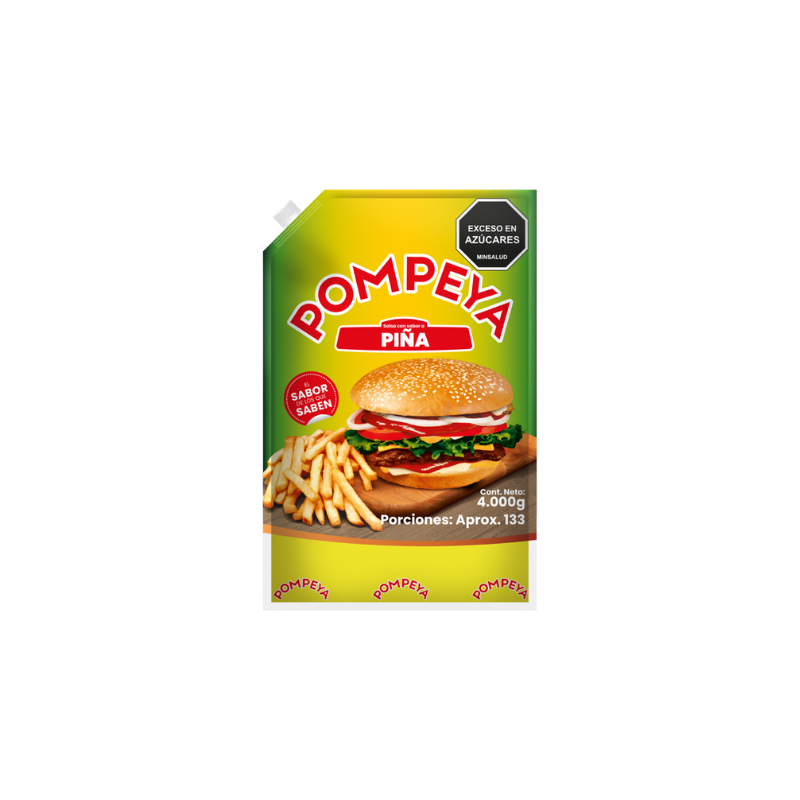 Pompeya Salsa de Piña x 4000g