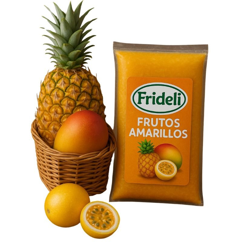 Pulpa Fresca de Frutos Amarillos x 10 uds x 100g