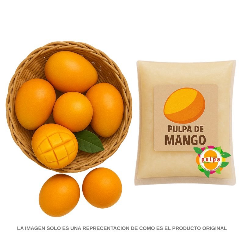 Pulpa Fresca De Mango paquete x10 de 100g