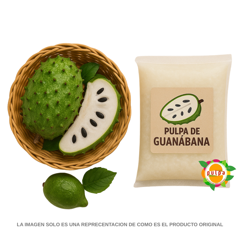 Pulpa de Guanábana Fresca 10 und x 100 g