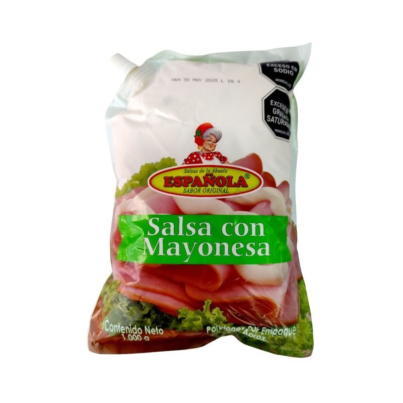 Salsa Con Mayonesa Española Tomatico 1000gr