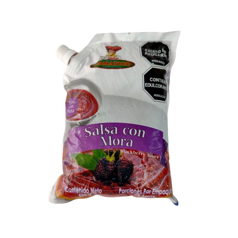 Salsa Con Mora Tomatico 500gr