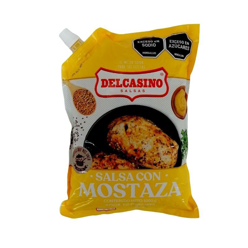 Delcasino Salsa con Mostaza x 1000g