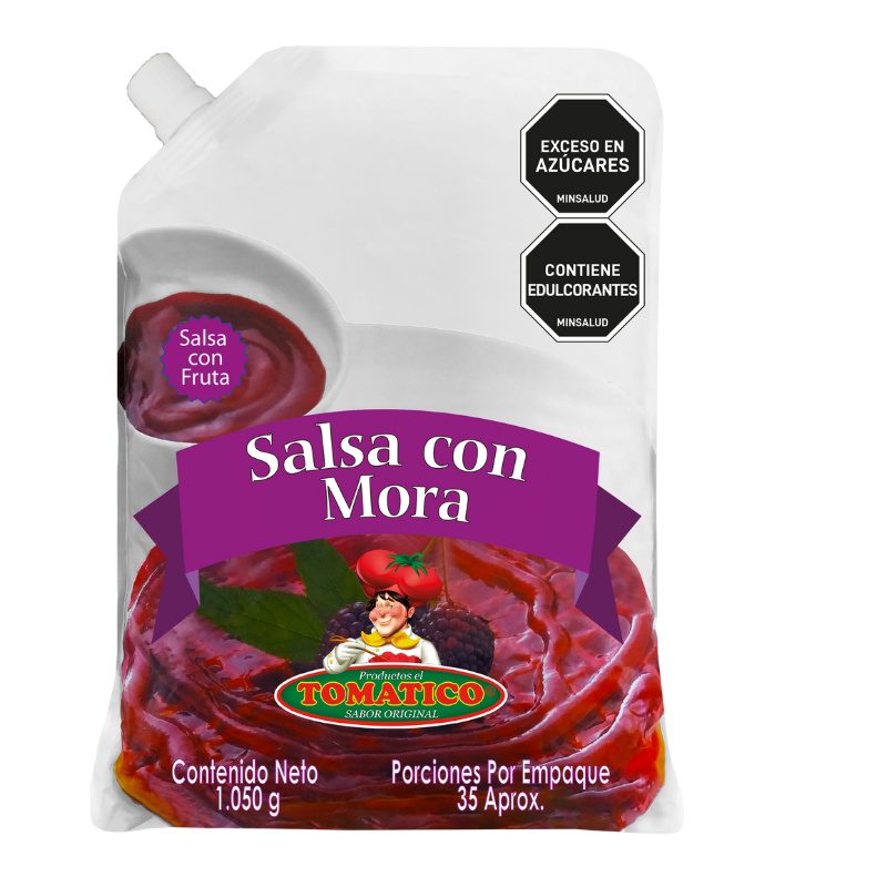 Salsa De Mora Tomatico 1000g - Dulce Y Frutal