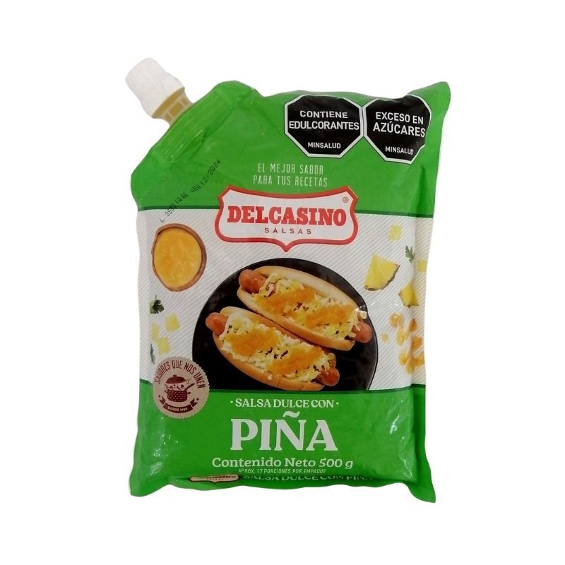 Salsa Dulce Con Piña Del casino 500g