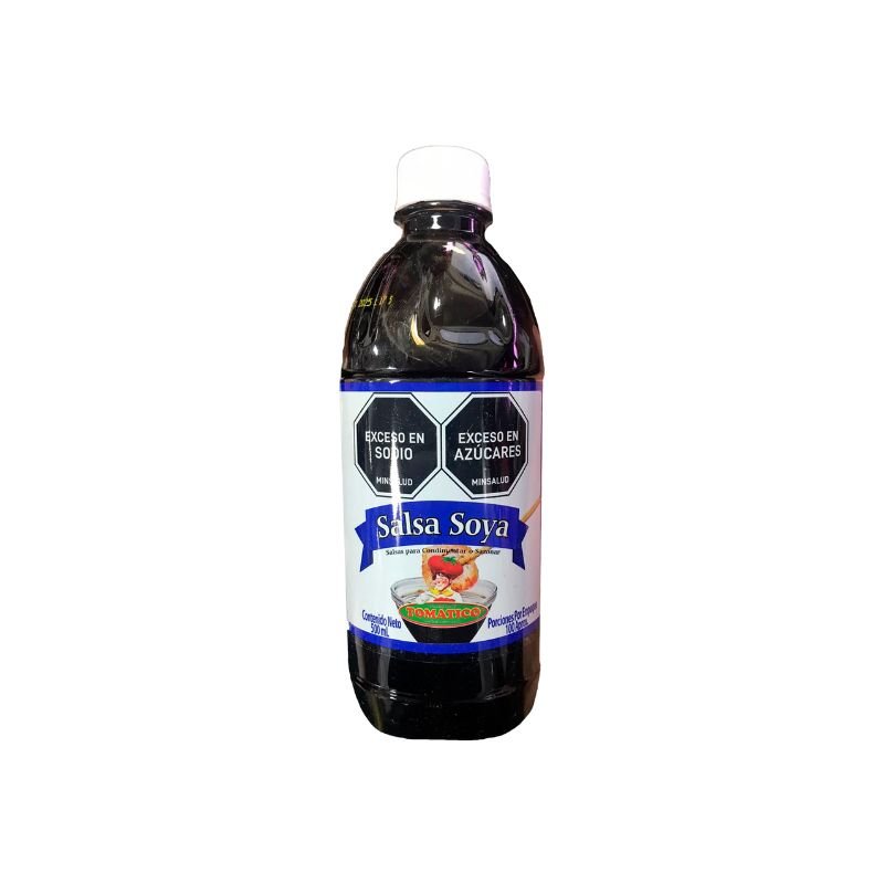 Salsa Soya Tomatico 500ml - Sabor Oriental Intenso