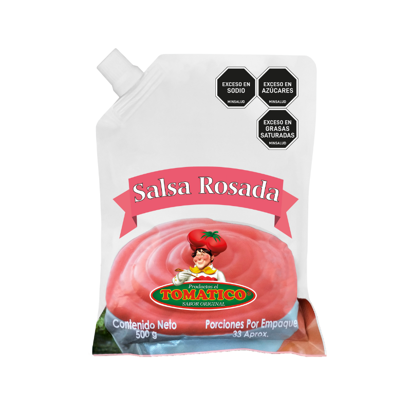Tomático Rosada 500g - Sabor Natural Y Concentrado