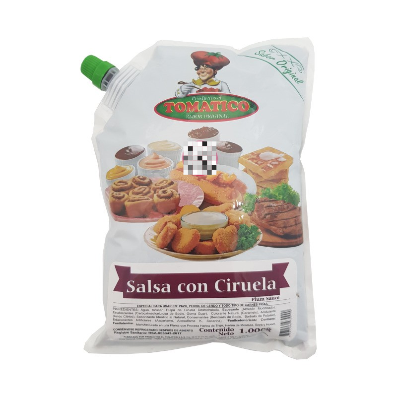 Tomático Salsa Ciruela 1000g - Sabor Dulce Y Exquisito
