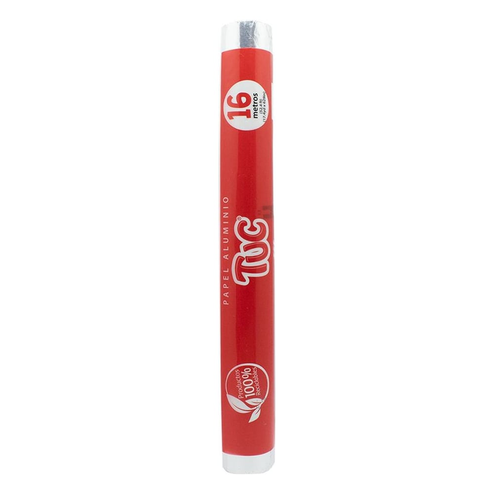 Tuc Papel Aluminio X 16 Mts