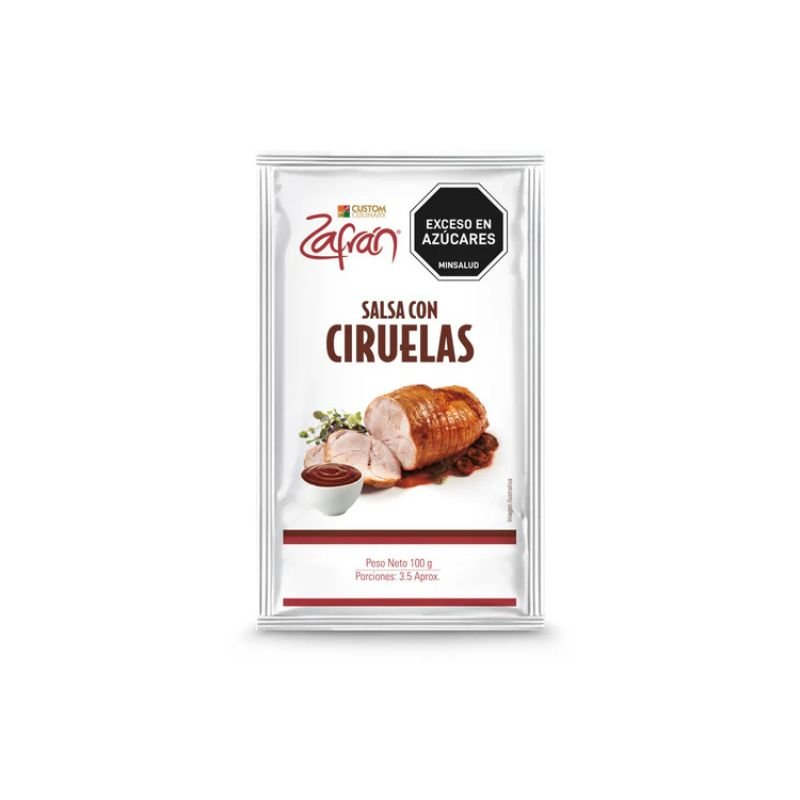 Zafrán Salsa con Ciruela Sobres 72 und