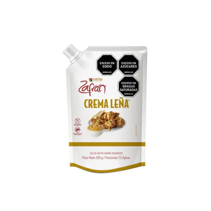 Zafran Salsa Crema De Lena X 200