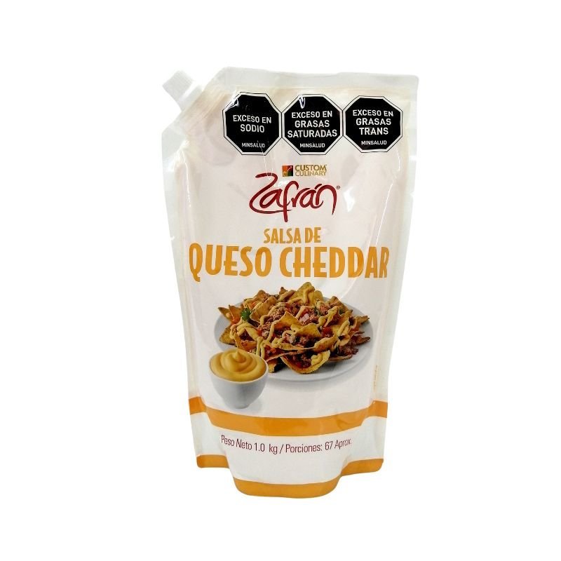 Zafrán Salsa de Queso Cheddar x 1kg